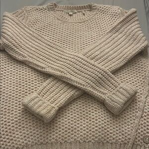 Barbour Cream Knit Sweater
